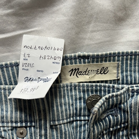 Striped Madewell Jeans - Picture 4 of 4
